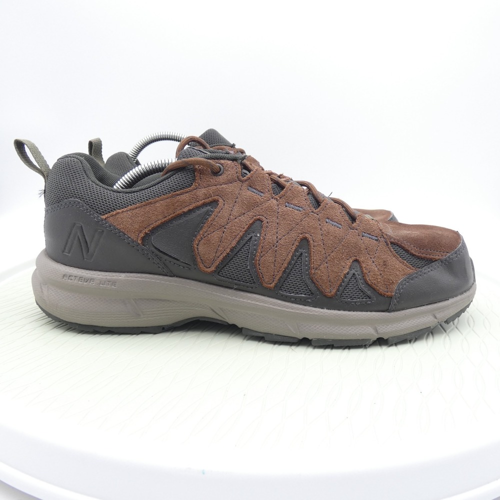 New Balance 799 MW799BR Mens US 11.5 EE Trail Hiking Shoes Brown Gray Sneakers - Picture 3 of 10